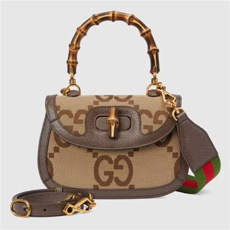 gucci bamboo green bag|gucci bamboo bag price.